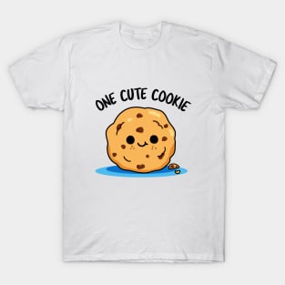 One Cute Cookie Cute Cookie Pun T-Shirt